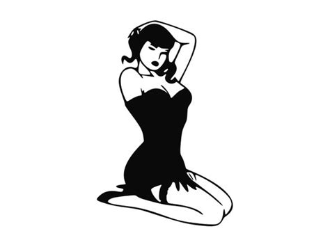 Pin up silhouette Vectors & Illustrations for Free Download .